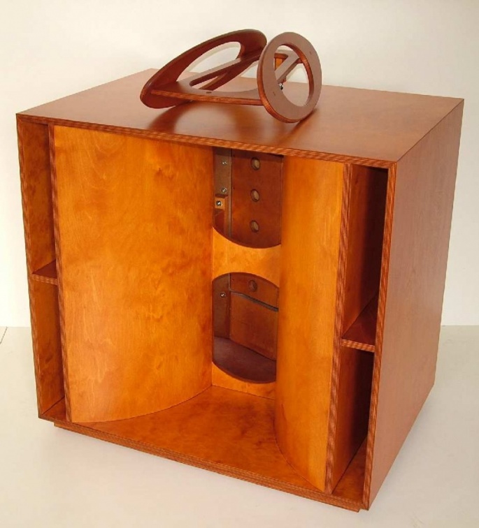 Hornst nder oval Kirschrot 11